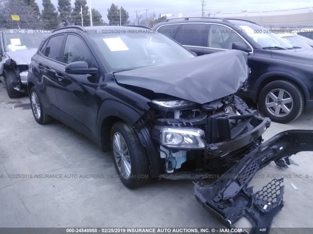 KM8K2CAA5JU114447 - 2018 HYUNDAI KONA SEL BLACK photo 1