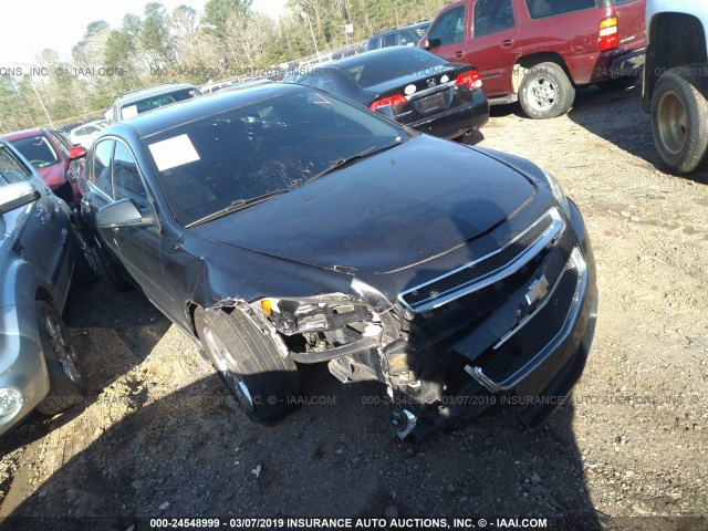 1G1ZD5EU7CF249989 - 2012 CHEVROLET MALIBU 2LT BLACK photo 1