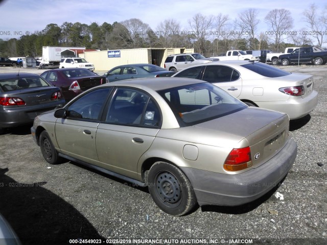 1G8ZH5286VZ254020 - 1997 SATURN SL1 GOLD photo 3