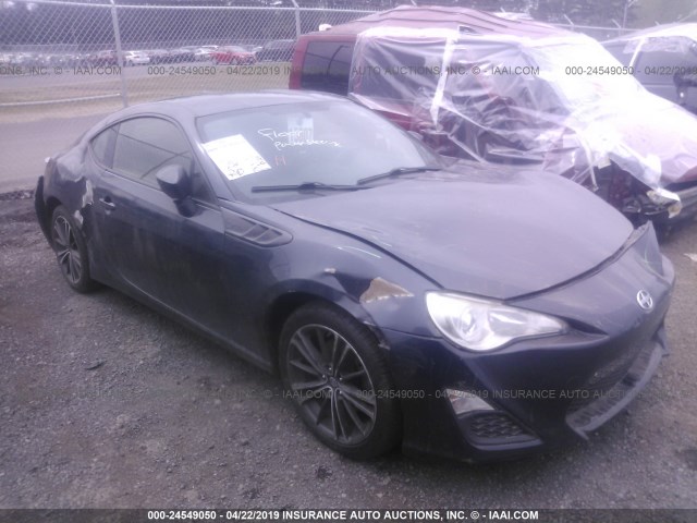 JF1ZNAA1XD1708445 - 2013 TOYOTA SCION FR-S GRAY photo 1