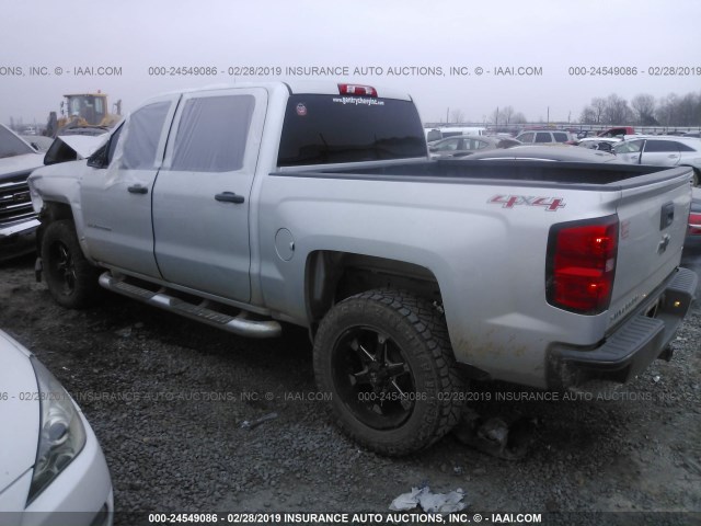 3GCUKNEC2GG235839 - 2016 CHEVROLET SILVERADO K1500/K1500 LS SILVER photo 3