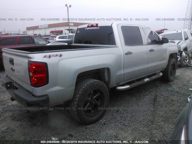 3GCUKNEC2GG235839 - 2016 CHEVROLET SILVERADO K1500/K1500 LS SILVER photo 4