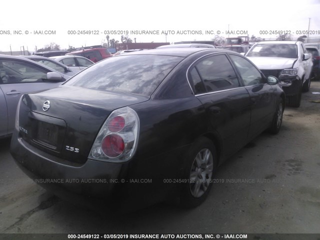 1N4AL11D66N301795 - 2006 NISSAN ALTIMA S/SL BLACK photo 4