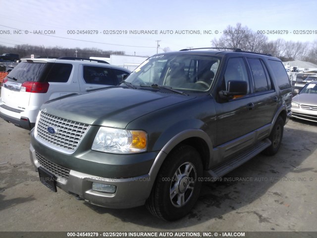 1FMFU18L04LA57480 - 2004 FORD EXPEDITION EDDIE BAUER GREEN photo 2