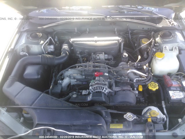 4S3BH675237660705 - 2003 SUBARU LEGACY OUTBACK AWP 绿色 照片 10