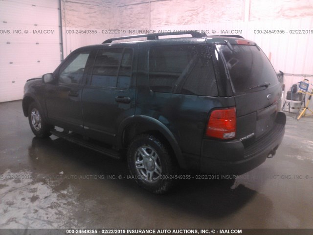 1FMZU72K03ZB46865 - 2003 FORD EXPLORER XLS/XLS SPORT 绿色 照片 3