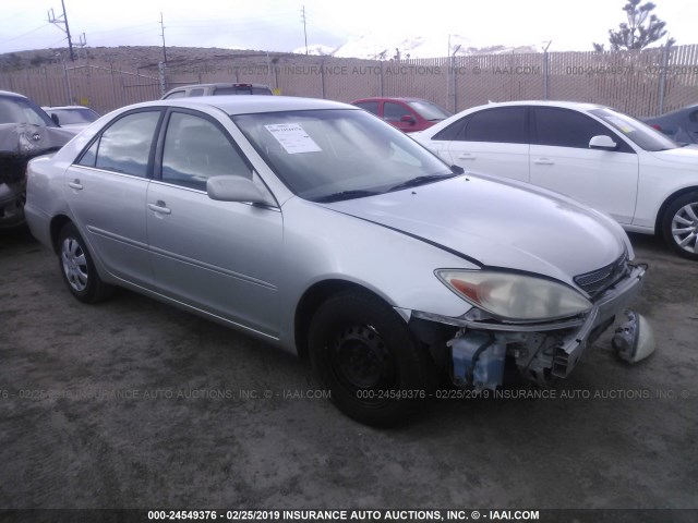 JTDBE32K620131530 - 2002 TOYOTA CAMRY LE/XLE/SE GRAY photo 1