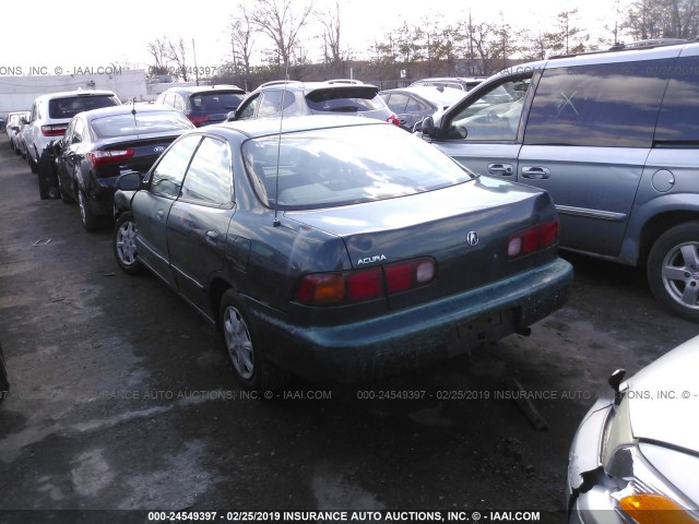 JH4DB7658TS009897 - 1996 ACURA INTEGRA LS GREEN photo 3