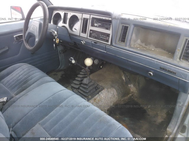 1FTCR11A6GUC56503 - 1986 FORD RANGER BLUE photo 5