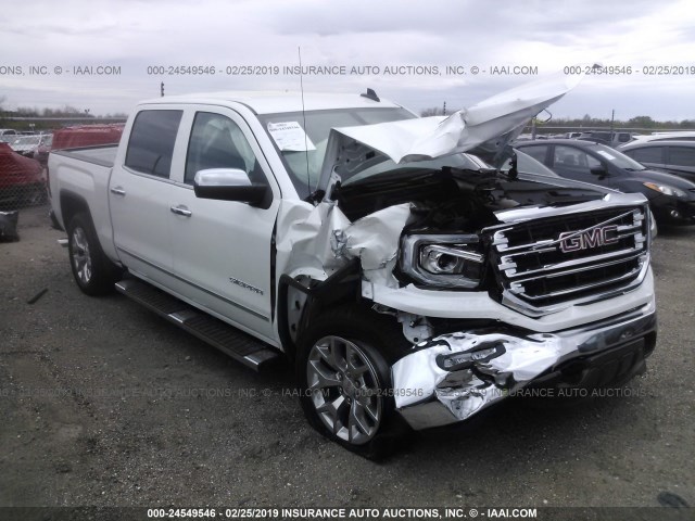 3GTP1NEC0JG640296 - 2018 GMC SIERRA C1500 SLT WHITE photo 6