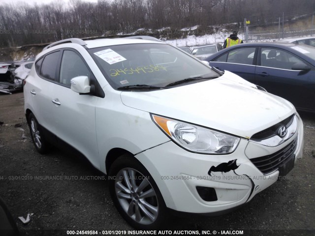 KM8JUCACXCU403169 - 2012 HYUNDAI TUCSON GLS/LIMITED 白色 照片 1