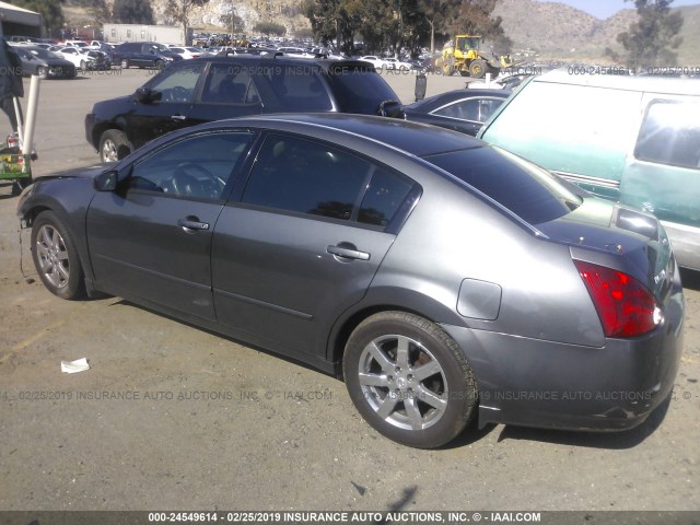 1N4BA41E35C800889 - 2005 NISSAN MAXIMA SE/SL GRAY photo 3