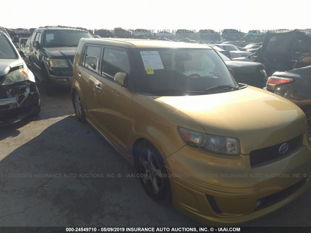 JTLKE50E181055747 - 2008 TOYOTA SCION XB 黄色 照片 1