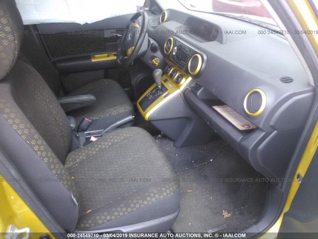 JTLKE50E181055747 - 2008 TOYOTA SCION XB 黄色 照片 5