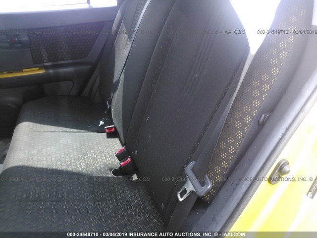 JTLKE50E181055747 - 2008 TOYOTA SCION XB 黄色 照片 8