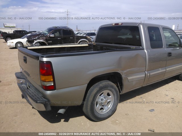 2GCEC19V021139666 - 2002 CHEVROLET SILVERADO C1500 BEIGE photo 6