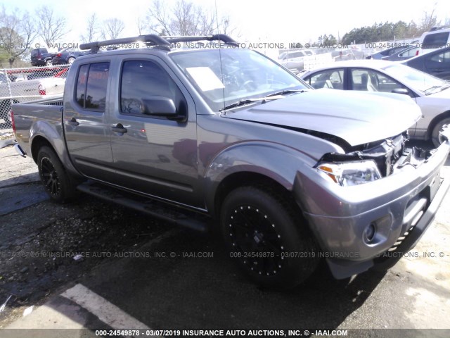 1N6AD0ER3HN738113 - 2017 NISSAN FRONTIER S/SV/SL/PRO-4X GRAY photo 1