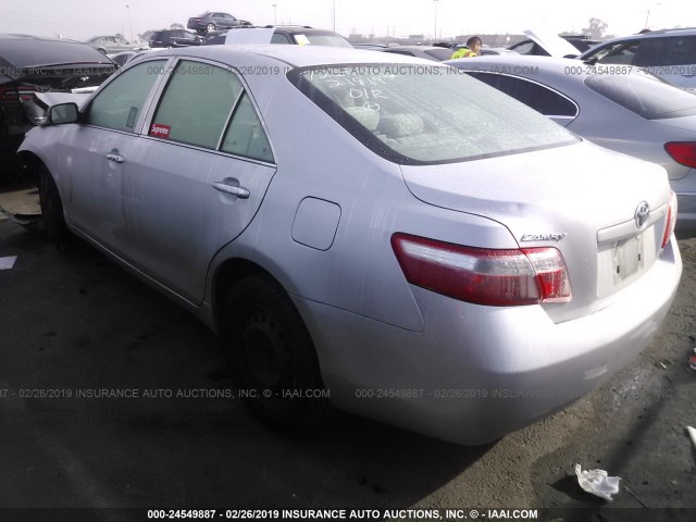 4T1BE46KX7U187434 - 2007 TOYOTA CAMRY NEW GENERAT CE/LE/XLE/SE SILVER photo 3