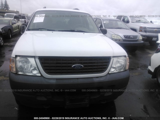 1FMZU72K33ZA85429 - 2003 FORD EXPLORER XLS/XLS SPORT WHITE photo 6