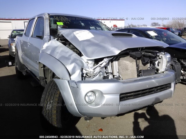 3TMLU4EN2BM064716 - 2011 TOYOTA TACOMA DOUBLE CAB 银色 照片 1