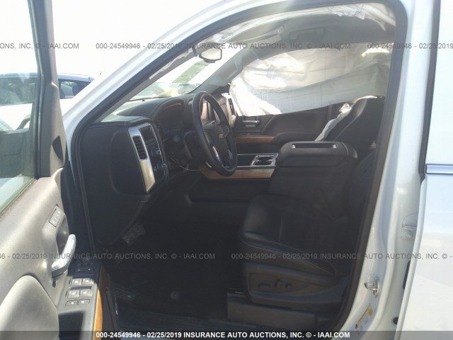 3GCUKSECXJG282493 - 2018 CHEVROLET SILVERADO K1500 LTZ WHITE photo 5