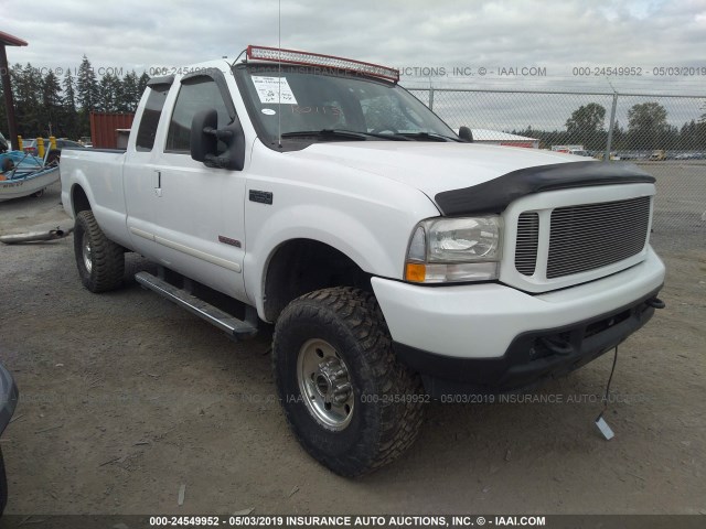 1FTSX31P84EA56987 - 2004 FORD F350 SRW SUPER DUTY WHITE photo 1