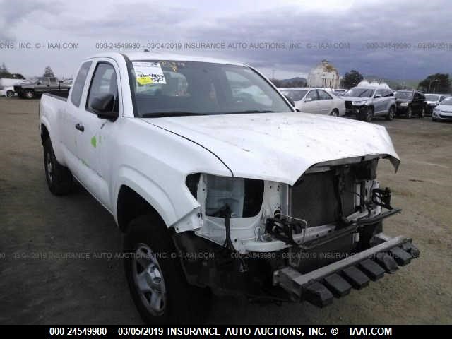 5TFRX5GN9HX087918 - 2017 TOYOTA TACOMA ACCESS CAB/SR/SR5 WHITE photo 1