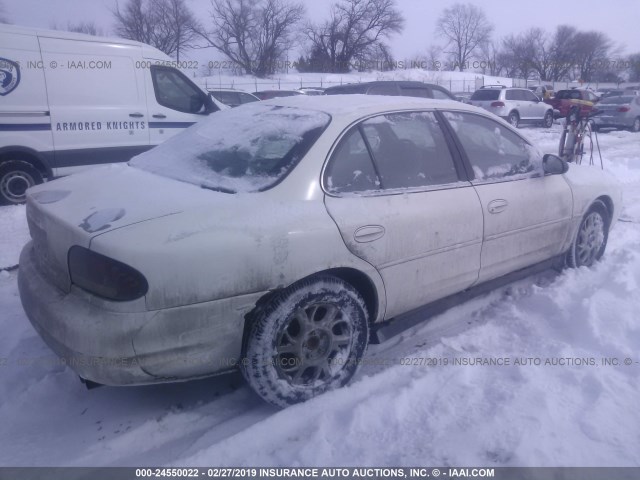 1G3WH52H11F185600 - 2001 OLDSMOBILE INTRIGUE GX WHITE photo 4