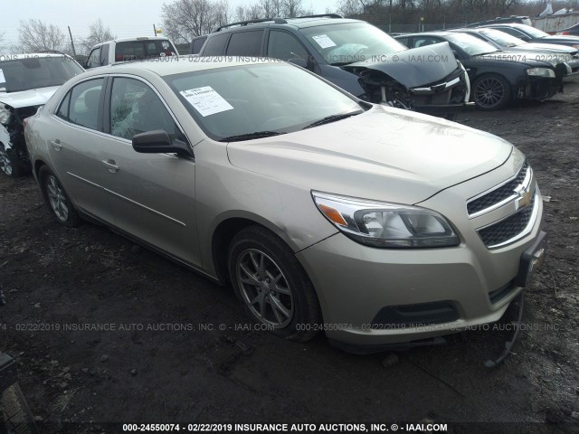 1G11A5SA6DF337482 - 2013 CHEVROLET MALIBU LS BEIGE photo 1