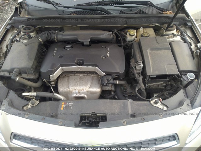 1G11A5SA6DF337482 - 2013 CHEVROLET MALIBU LS BEIGE photo 10
