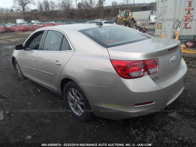 1G11A5SA6DF337482 - 2013 CHEVROLET MALIBU LS BEIGE photo 3