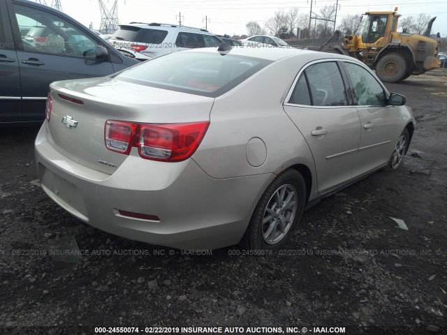 1G11A5SA6DF337482 - 2013 CHEVROLET MALIBU LS BEIGE photo 4