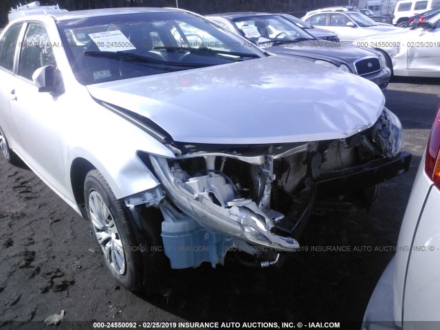 4T4BF1FK2ER351869 - 2014 TOYOTA CAMRY L/SE/LE/XLE SILVER photo 6