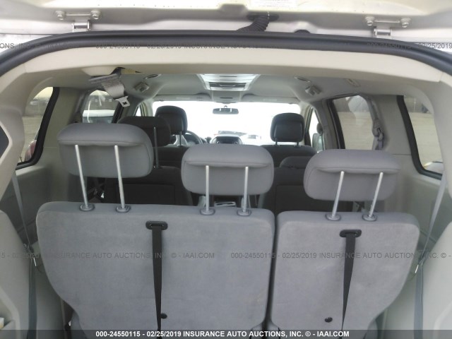 2A4RR5DX0AR340302 - 2010 CHRYSLER TOWN & COUNTRY TOURING SILVER photo 8