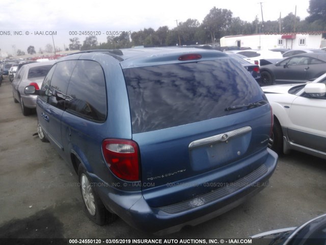 2C4GP54L85R291761 - 2005 CHRYSLER TOWN & COUNTRY TOURING BLUE photo 3
