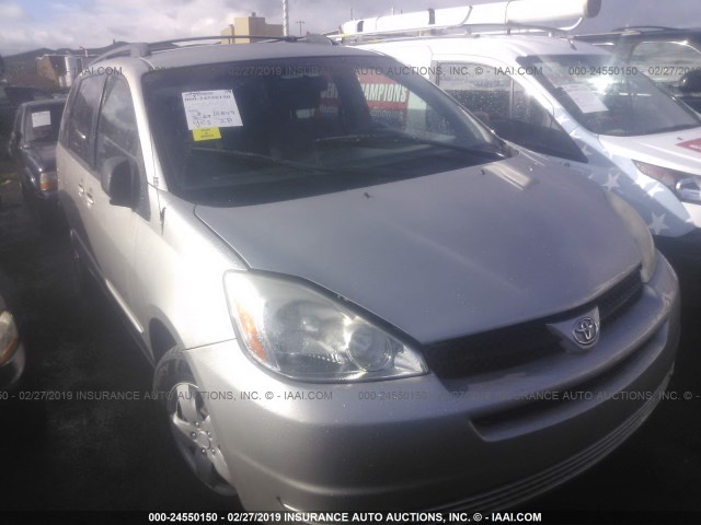 5TDZA23C45S277180 - 2005 TOYOTA SIENNA CE/LE GRAY photo 1