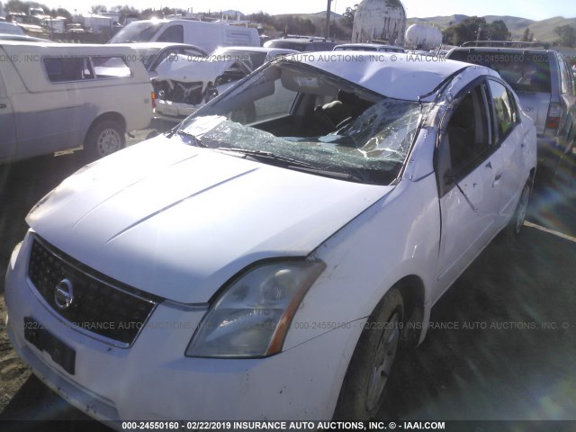 3N1AB61E79L619869 - 2009 NISSAN SENTRA 2.0/2.0S/2.0SL WHITE photo 2