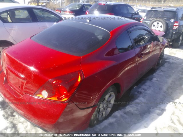 1N4AL24E39C126447 - 2009 NISSAN ALTIMA 2.5S RED photo 4