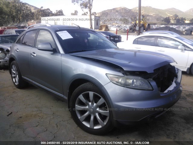 JNRAS08W86X209865 - 2006 INFINITI FX35 GRAY photo 1