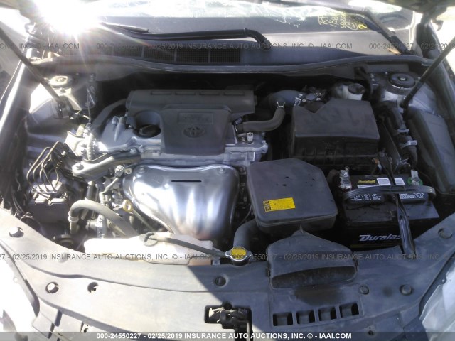 4T1BF1FK2FU898099 - 2015 TOYOTA CAMRY LE/XLE/SE/XSE 灰色 照片 10