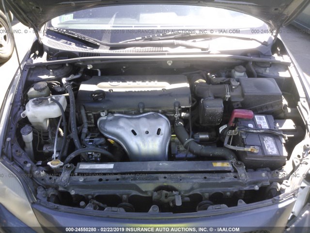 JTKDE3B77A0311174 - 2010 TOYOTA SCION TC GRAY photo 10