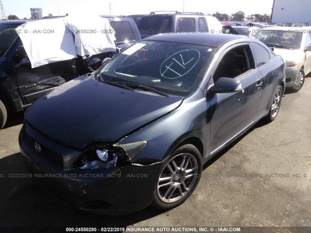 JTKDE3B77A0311174 - 2010 TOYOTA SCION TC GRAY photo 2