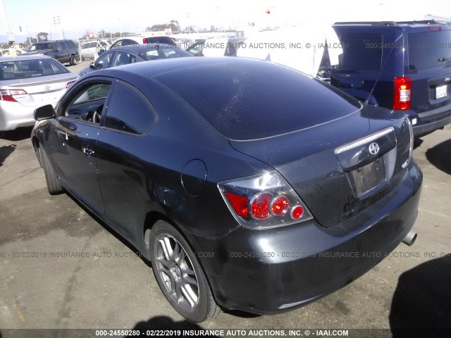 JTKDE3B77A0311174 - 2010 TOYOTA SCION TC GRAY photo 3