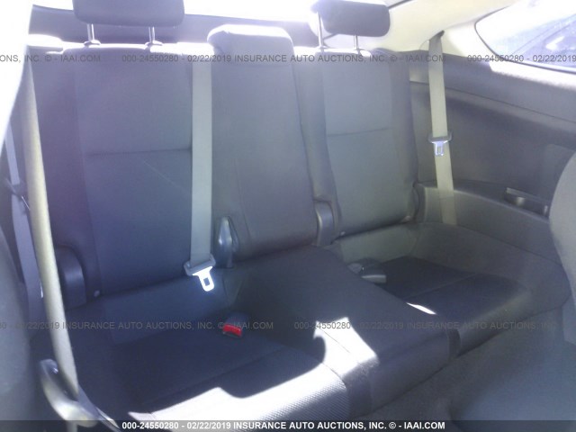 JTKDE3B77A0311174 - 2010 TOYOTA SCION TC GRAY photo 8