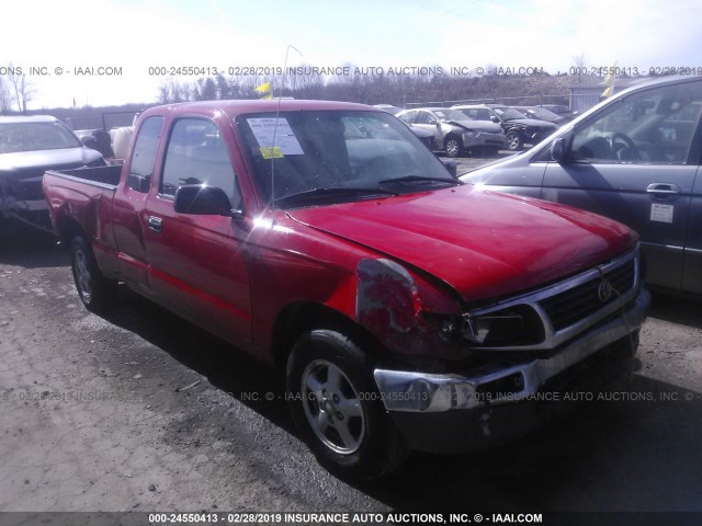 4TAVL52N8TZ161923 - 1996 TOYOTA TACOMA XTRACAB RED photo 1