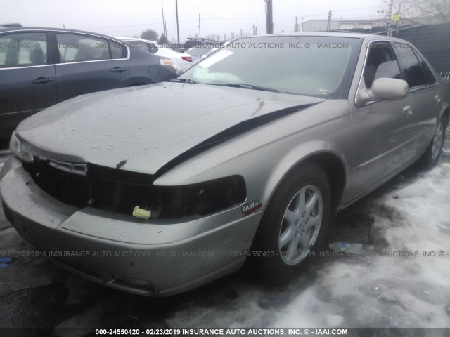 1G6KS54YX3U232153 - 2003 CADILLAC SEVILLE SLS GOLD photo 2