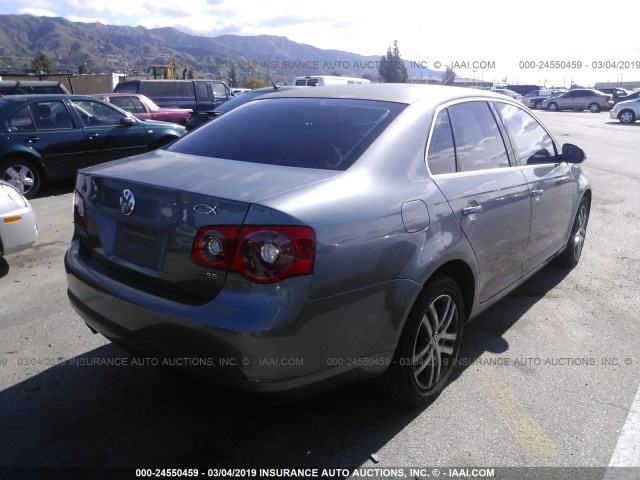 3VWRG71K36M664209 - 2006 VOLKSWAGEN JETTA 2.5 GRAY photo 4