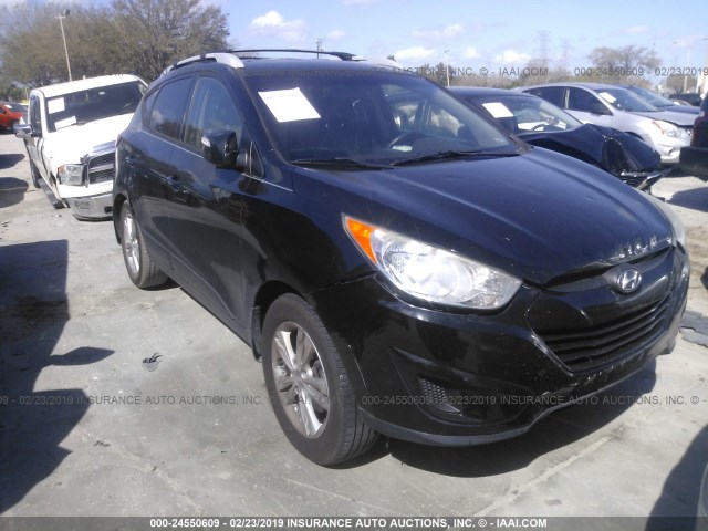 KM8JU3AC2CU363816 - 2012 HYUNDAI TUCSON GLS/LIMITED 黑色 照片 1