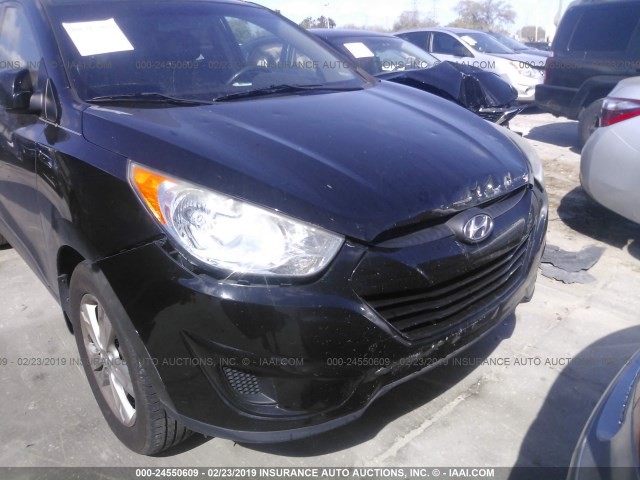 KM8JU3AC2CU363816 - 2012 HYUNDAI TUCSON GLS/LIMITED 黑色 照片 6