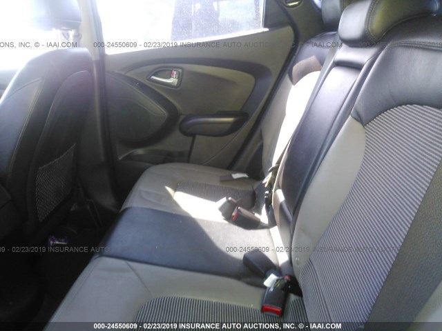 KM8JU3AC2CU363816 - 2012 HYUNDAI TUCSON GLS/LIMITED 黑色 照片 8